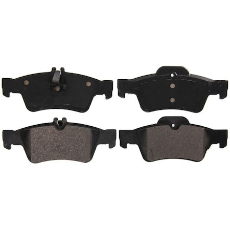 Wagner Brakes Semi-Met Disc Pad Set, Zx986 ZX986